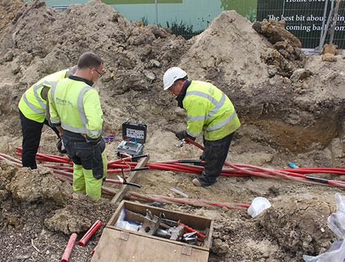 Hipot test on sale for 11kv cable